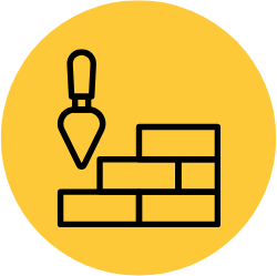 Brick Installation Icon