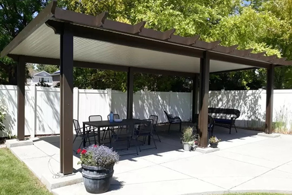 Large Backyard Pergola